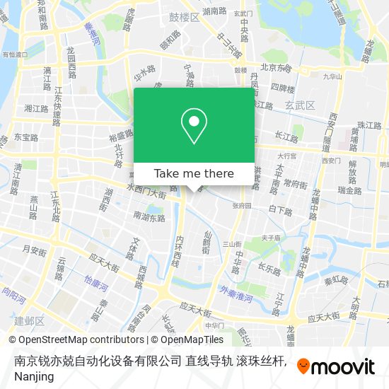 南京锐亦兢自动化设备有限公司 直线导轨 滚珠丝杆 map