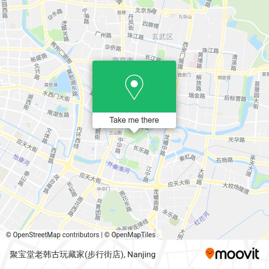 聚宝堂老韩古玩藏家(步行街店) map