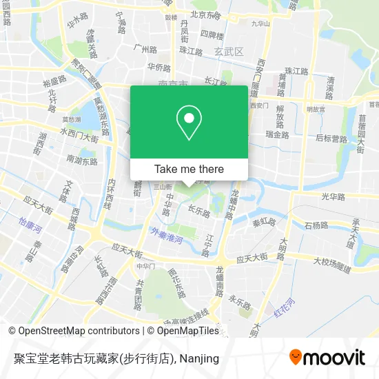 聚宝堂老韩古玩藏家(步行街店) map