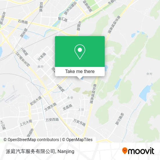 派庭汽车服务有限公司 map