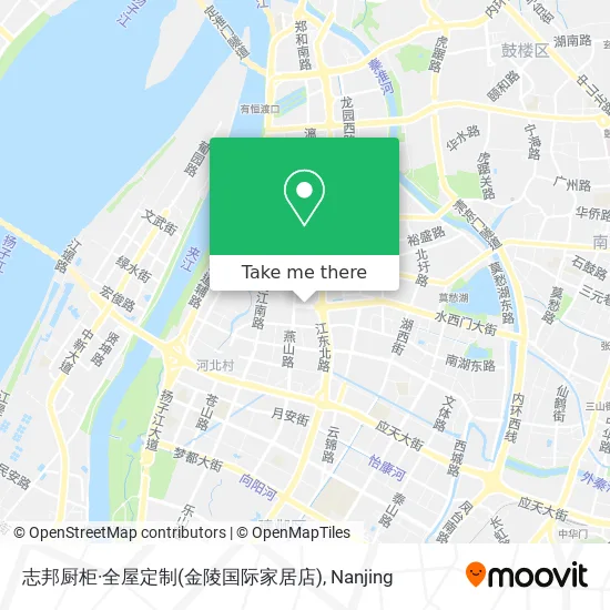 志邦厨柜·全屋定制(金陵国际家居店) map