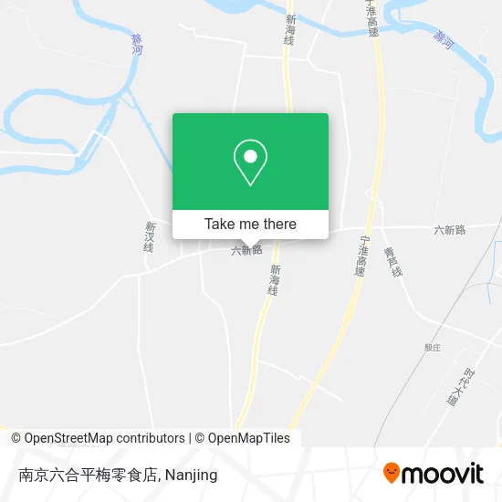 南京六合平梅零食店 map