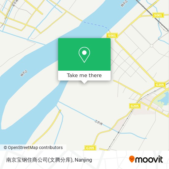 南京宝钢住商公司(文腾分库) map