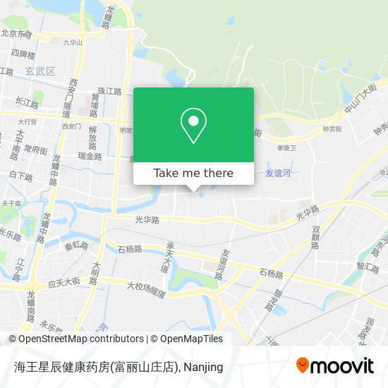 海王星辰健康药房(富丽山庄店) map