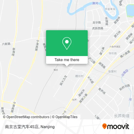 南京古棠汽车4S店 map