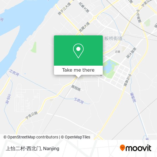 上怡二村-西北门 map
