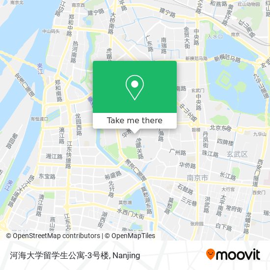 河海大学留学生公寓-3号楼 map
