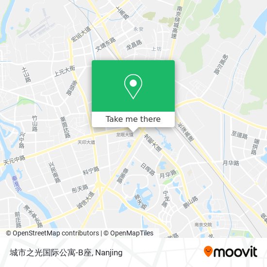 城市之光国际公寓-B座 map