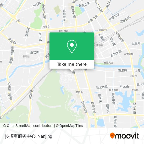 j6招商服务中心 map