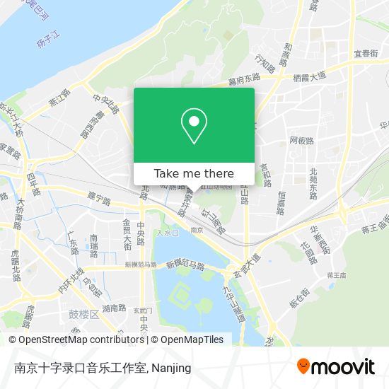 南京十字录口音乐工作室 map