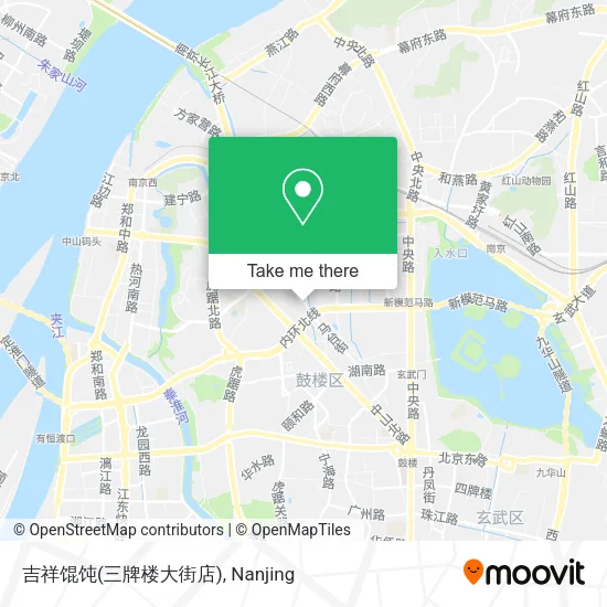 吉祥馄饨(三牌楼大街店) map