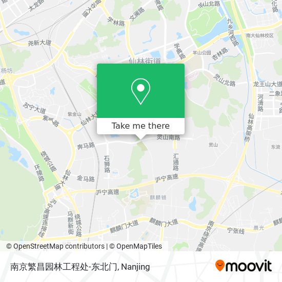 南京繁昌园林工程处-东北门 map