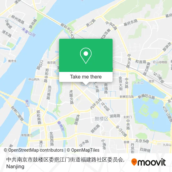 中共南京市鼓楼区委挹江门街道福建路社区委员会 map