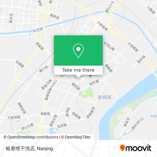 银赛维干洗店 map