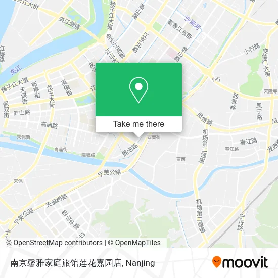南京馨雅家庭旅馆莲花嘉园店 map