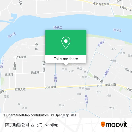南京顺磁公司-西北门 map