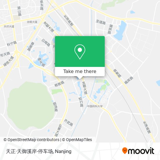 天正·天御溪岸-停车场 map