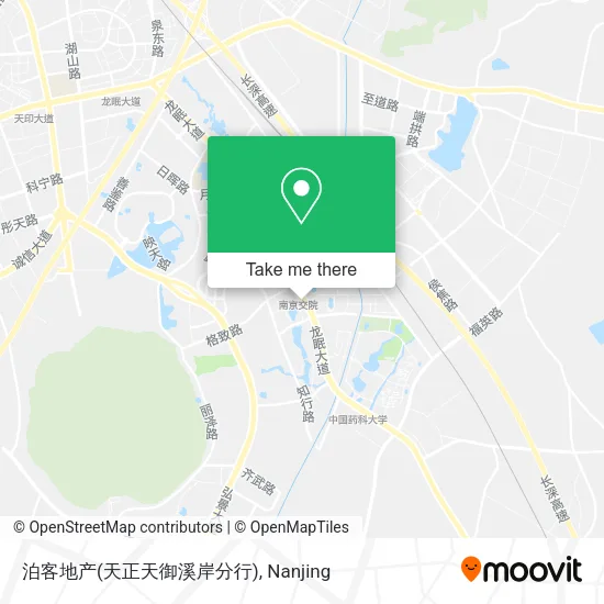 泊客地产(天正天御溪岸分行) map