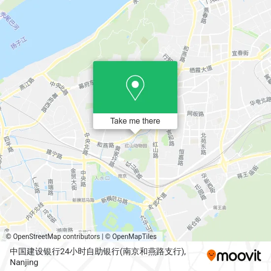 中国建设银行24小时自助银行(南京和燕路支行) map