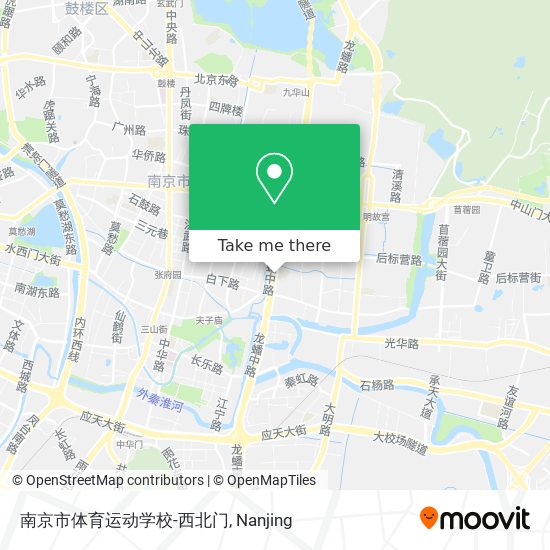 南京市体育运动学校-西北门 map
