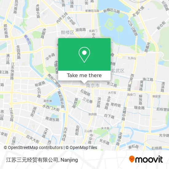 江苏三元经贸有限公司 map