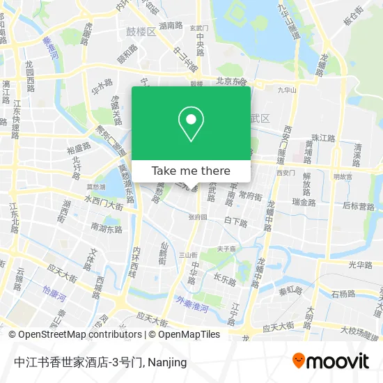 中江书香世家酒店-3号门 map