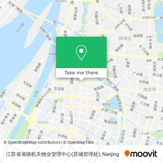 江苏省省级机关物业管理中心(苏城管理处) map