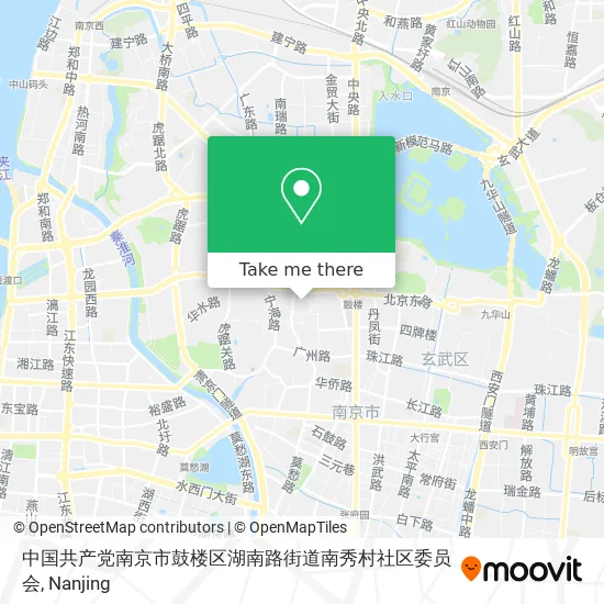 中国共产党南京市鼓楼区湖南路街道南秀村社区委员会 map