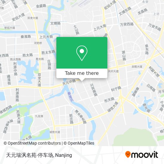 天元瑞沨名苑-停车场 map