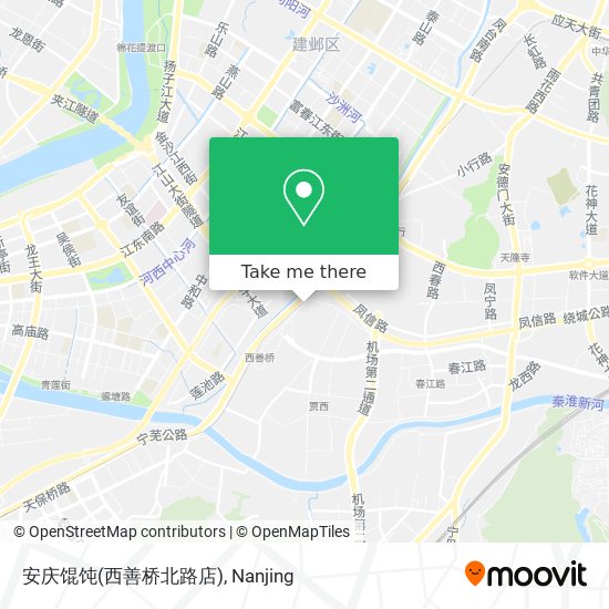 安庆馄饨(西善桥北路店) map