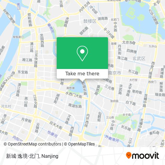 新城·逸境-北门 map
