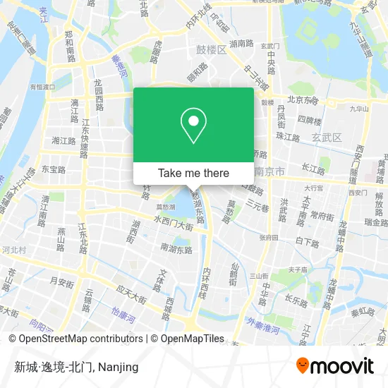 新城·逸境-北门 map