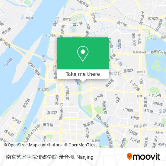 南京艺术学院传媒学院-录音棚 map