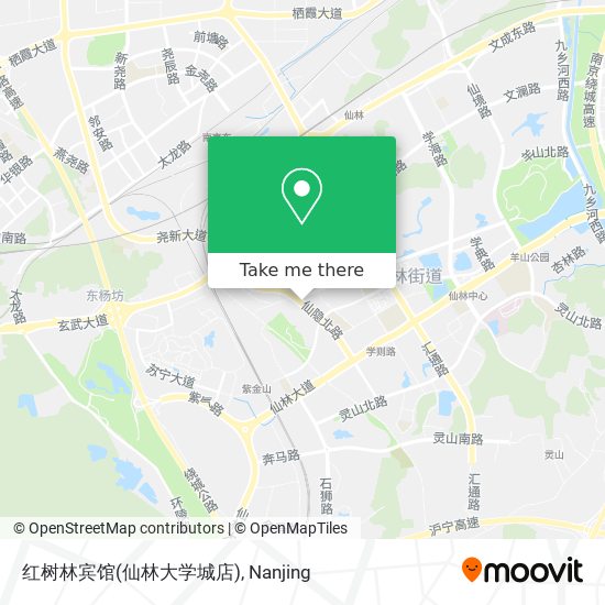 红树林宾馆(仙林大学城店) map