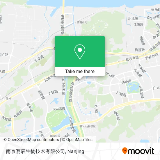 南京赛辰生物技术有限公司 map