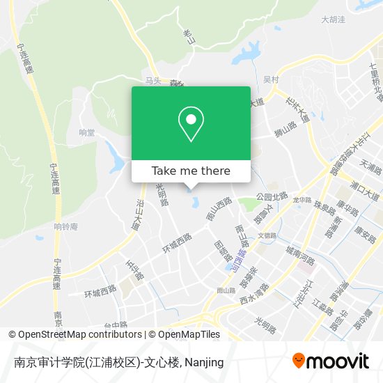 南京审计学院(江浦校区)-文心楼 map