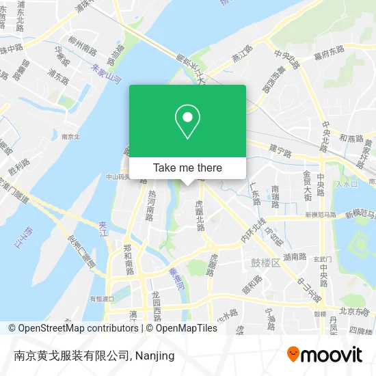 南京黄戈服装有限公司 map