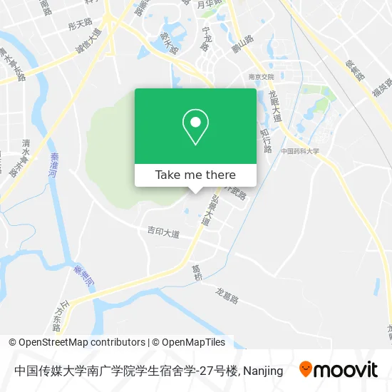 中国传媒大学南广学院学生宿舍学-27号楼 map