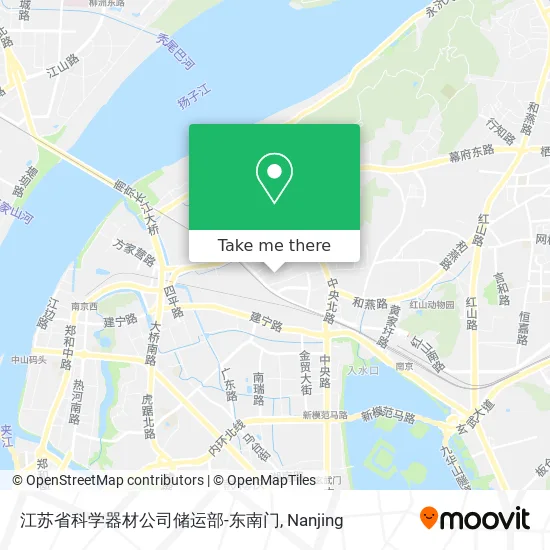 江苏省科学器材公司储运部-东南门 map