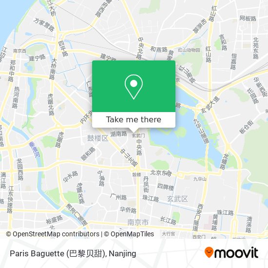 Paris Baguette (巴黎贝甜) map