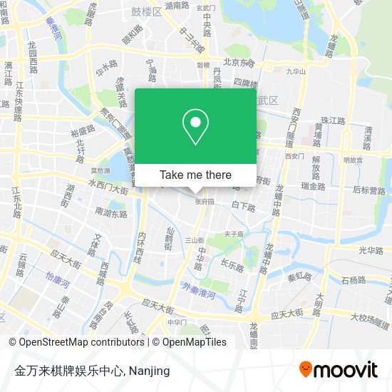 金万来棋牌娱乐中心 map