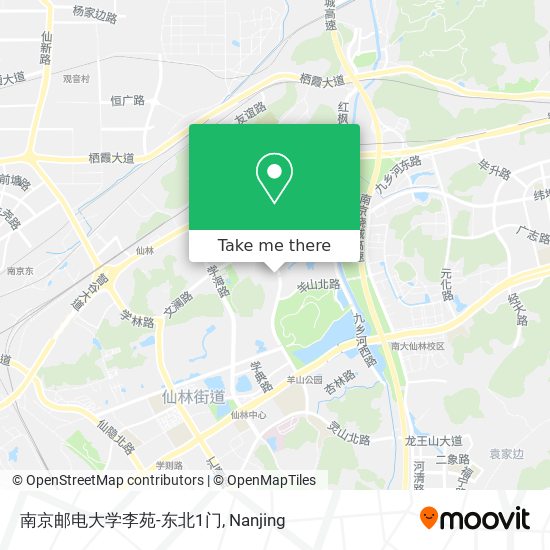 南京邮电大学李苑-东北1门 map