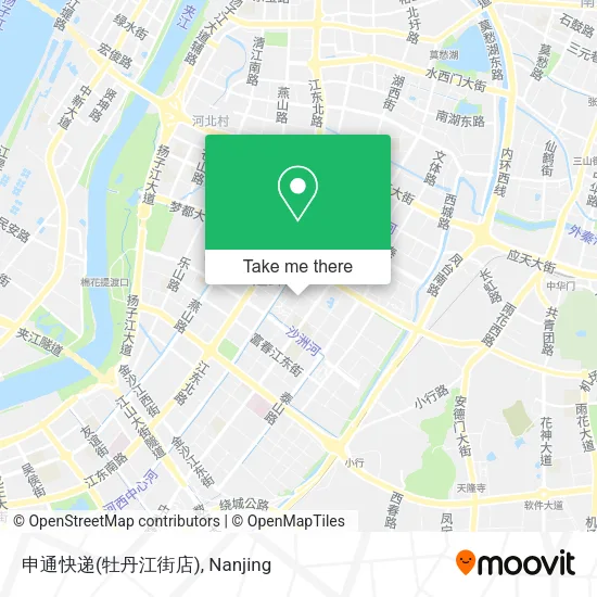 申通快递(牡丹江街店) map