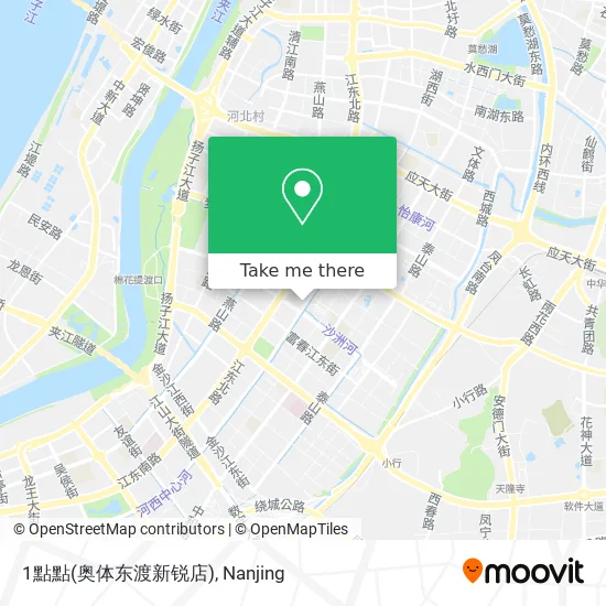 1點點(奥体东渡新锐店) map