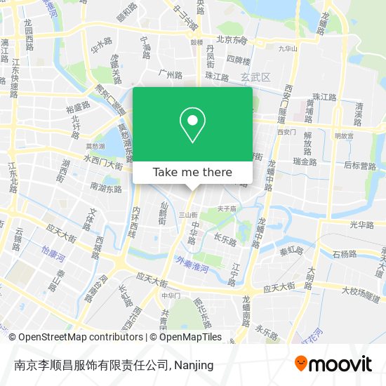 南京李顺昌服饰有限责任公司 map