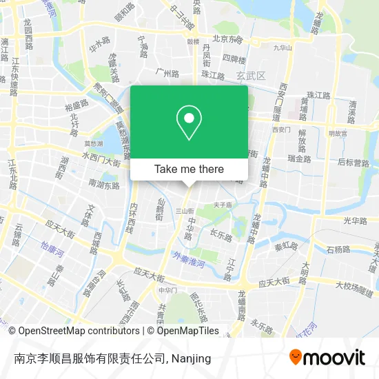 南京李顺昌服饰有限责任公司 map