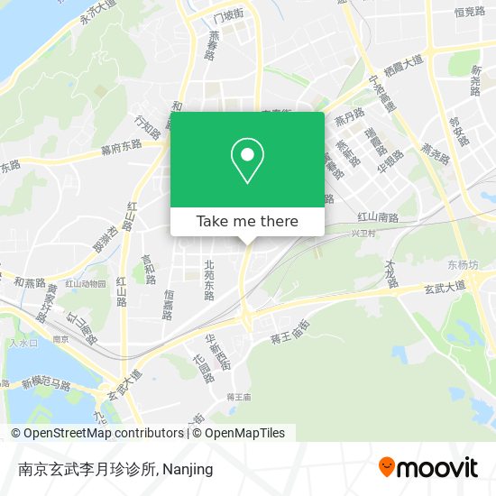 南京玄武李月珍诊所 map