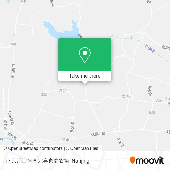 南京浦口区李宗喜家庭农场 map