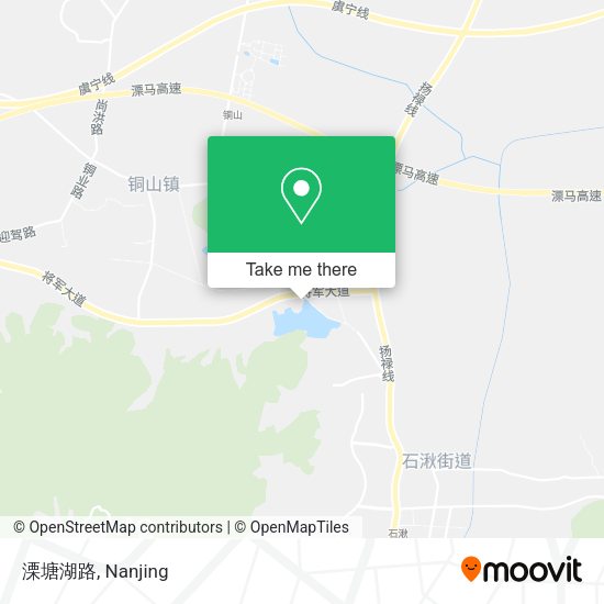 溧塘湖路 map