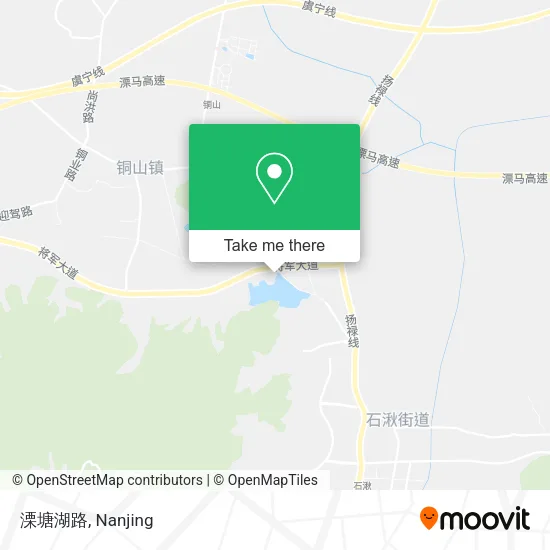 溧塘湖路 map